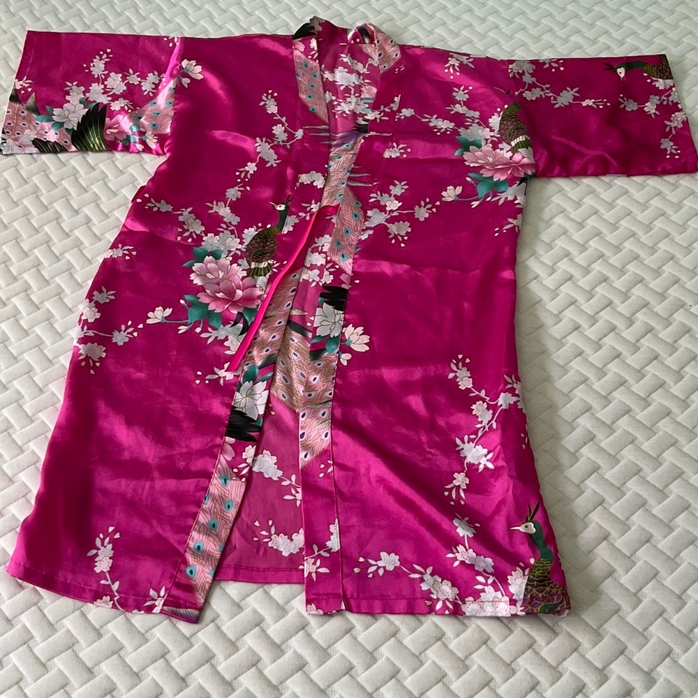 Pink robe